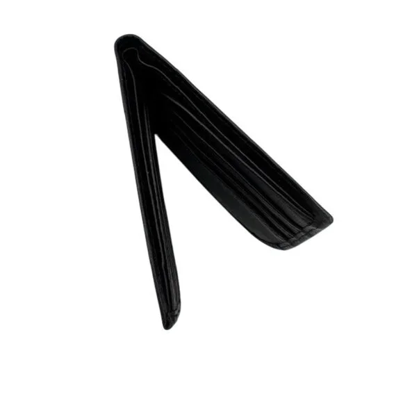 NWOT Travelon Mens Black Leather SLIM Bifold Wallet - Picture 3 of 5